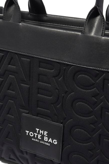 The Logo Embossed Large Tote Bag